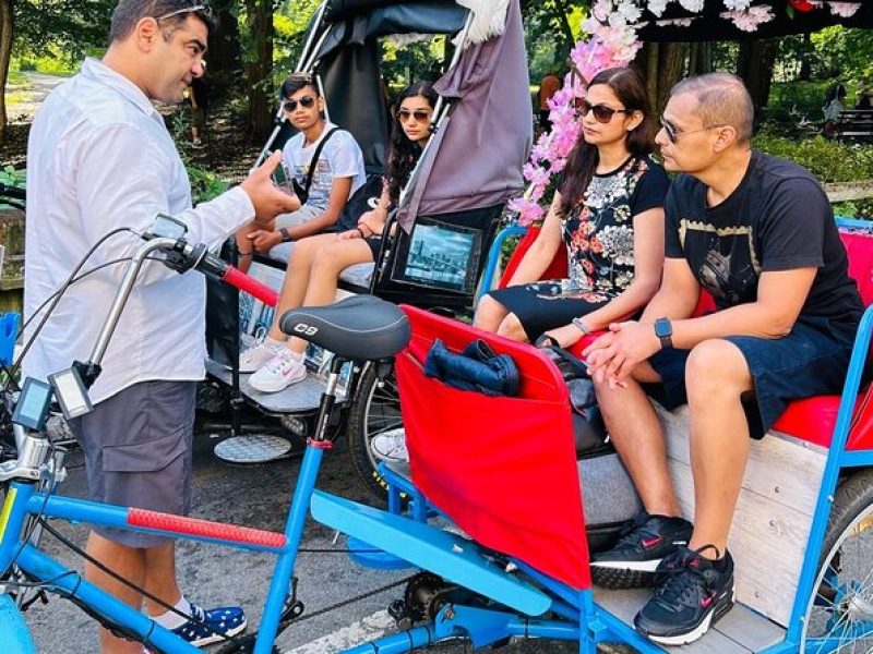 NYC Central Park guided Pedicab Tour – 1 hour