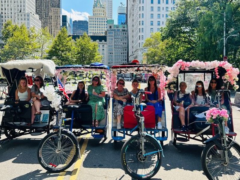 NYC Central Park guided Pedicab Tour – 2 hours