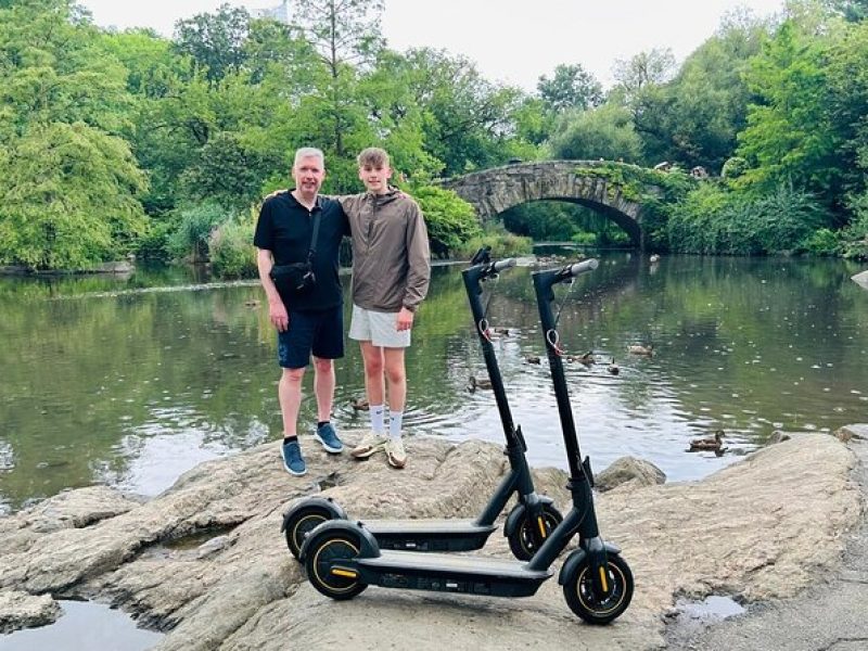 New York Central Park Guided Electric Scooter Tour