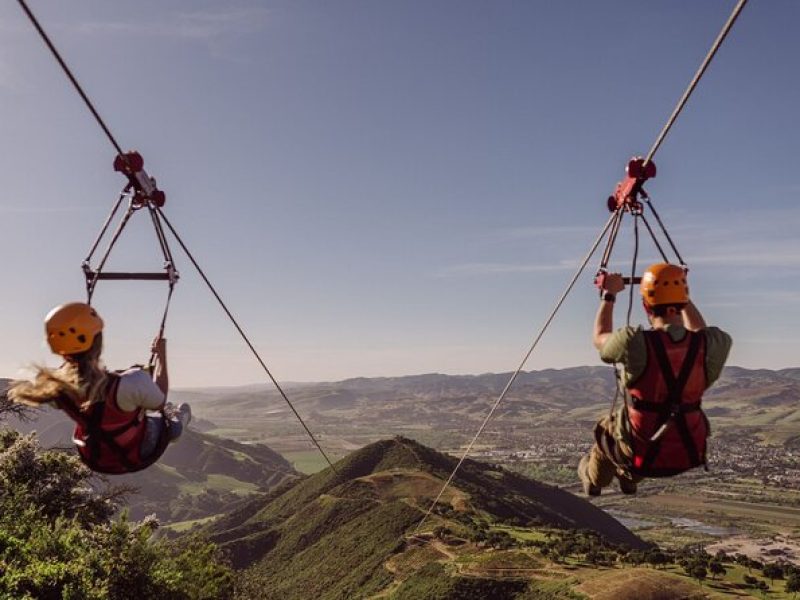 Epic Zipline Tour Over The Santa Ynez Valley