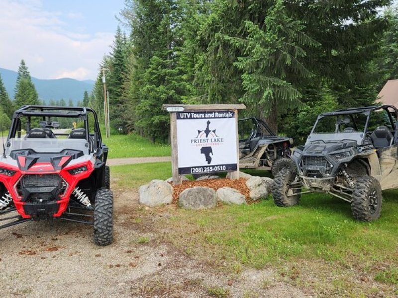 4-Hour UTV Rental in Priest Lake