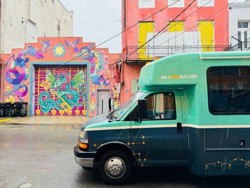 Hop on, Hop off Craft Brewery Bus Tour in New Orleans