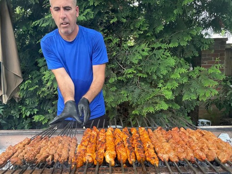 Kurdish Grilling and Eating Experience in Washington DC