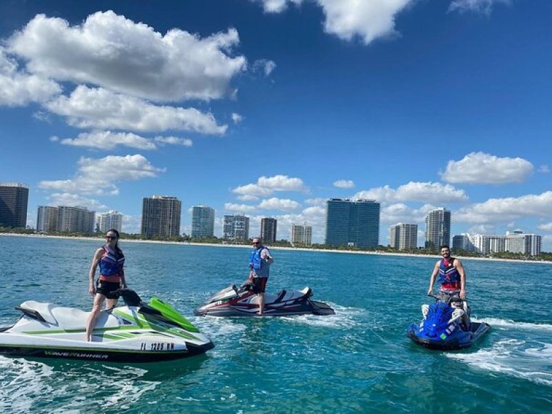 Miami Jet Skis Adventure + Complementary Boat Ride