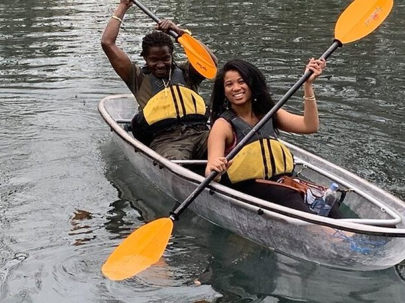 Austin Glass Bottom Kayak Tour with Olympian