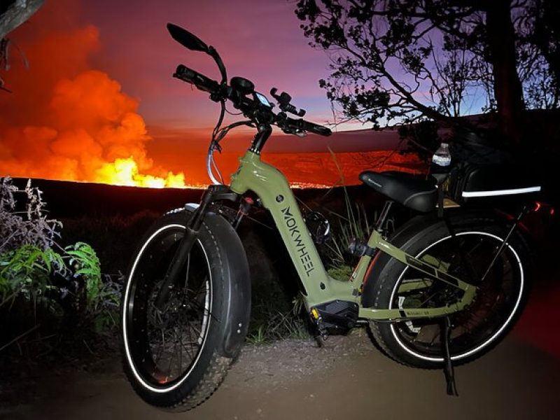 "Bespoke" Private E-Bike Tour Volcano and Waterfalls