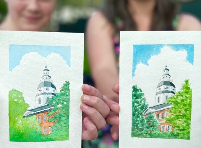 Paint a Souvenir with a Local Artist in Annapolis