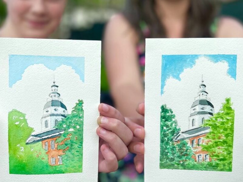 Paint a Souvenir with a Local Artist in Annapolis