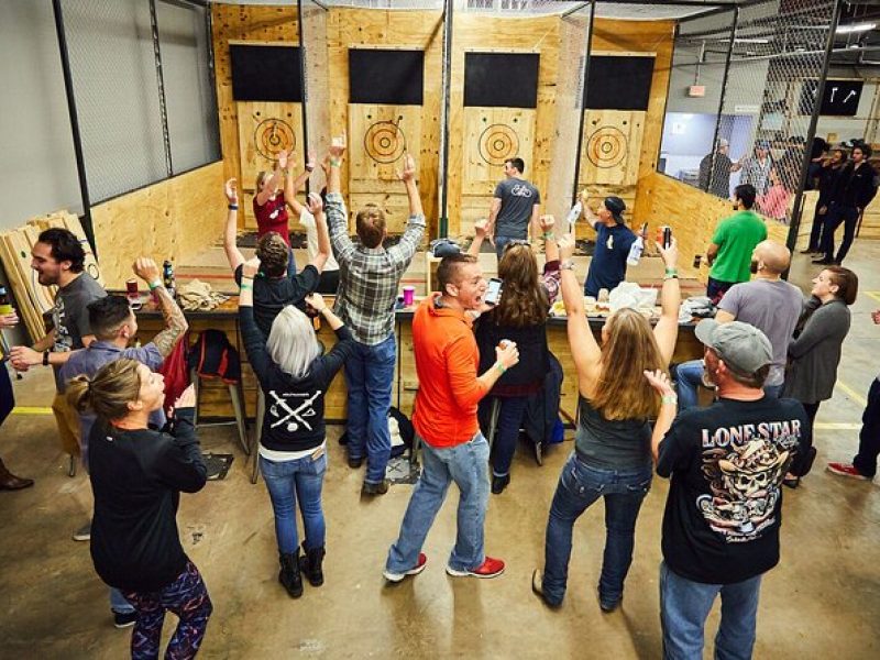 Ultimate Man Day: Guns, Axe Throwing, Golf Activity Half Day