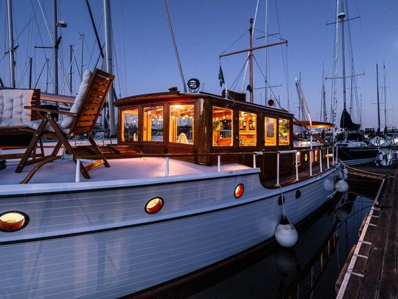 Wine and Dine on a Century Old Sausalito Yacht