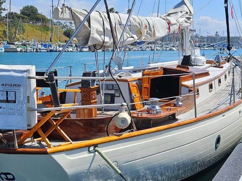 Big Boat Sailing Oceanside California