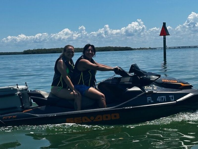 90 Minute Jet Ski Ft Desoto Sand Bar Tour