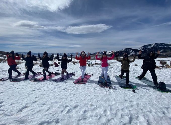 Snowga – Snowshoe and Yoga in Park City's Winter Wonderland