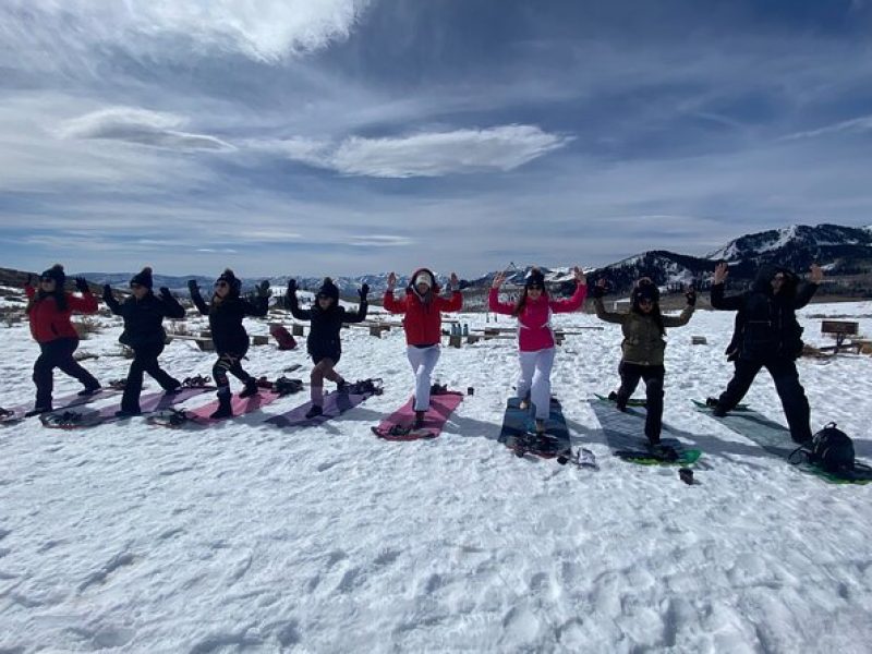 Snowga – Snowshoe and Yoga in Park City's Winter Wonderland