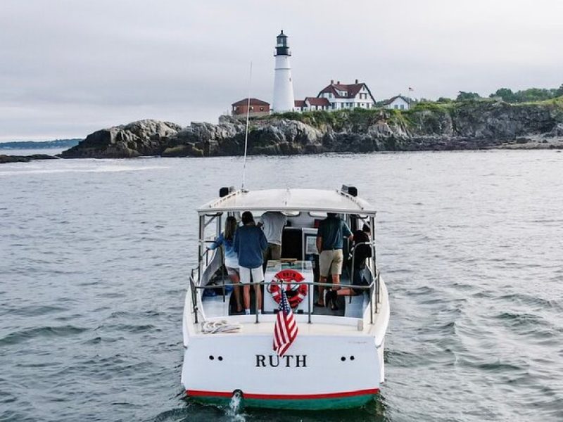 Afternoon Lighthouse Cruise Along the Coast of Portland Maine