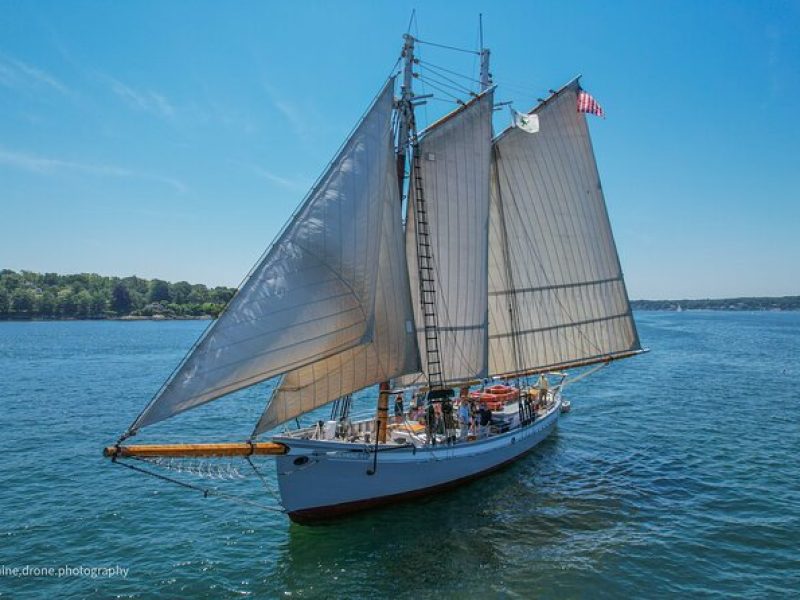 Afternoon Windjammer Cruise Along the Coast of Portland Maine