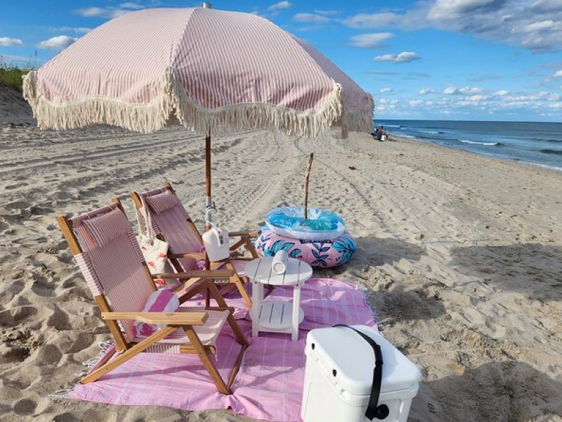 West Palm Beach Day: Umbrella, Chairs, Yeti, JBL Speaker, Towels+