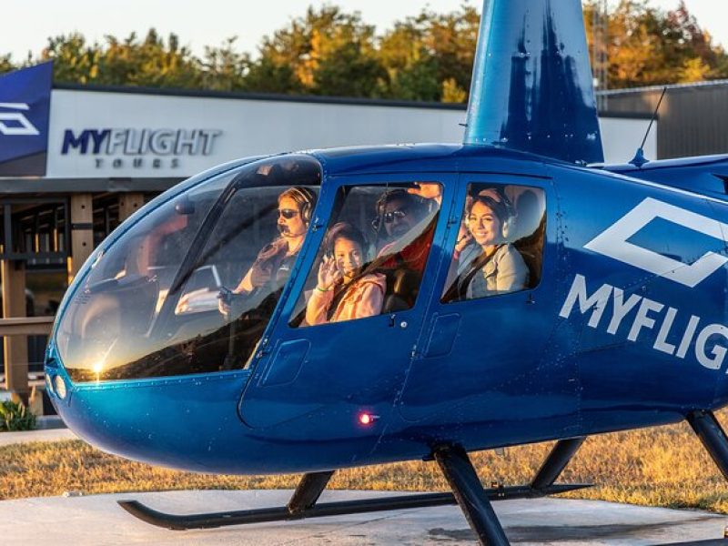 Helicopter Ride in Smoky Mountain Sevierville Intro Flight