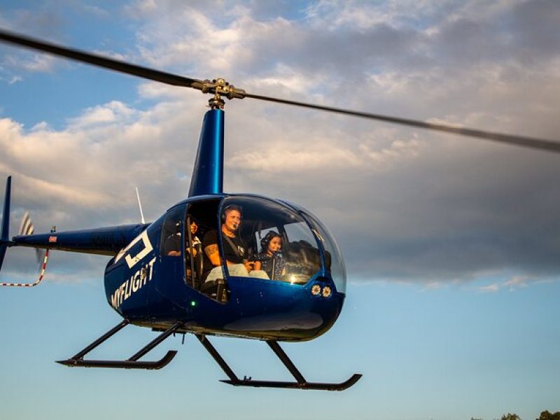 Private Helicopter Ride in Smoky Mountain Sevierville Quick Hop