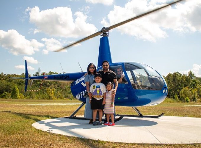 Helicopter Ride in Smoky Mountain Sevierville Douglas Lake Tour