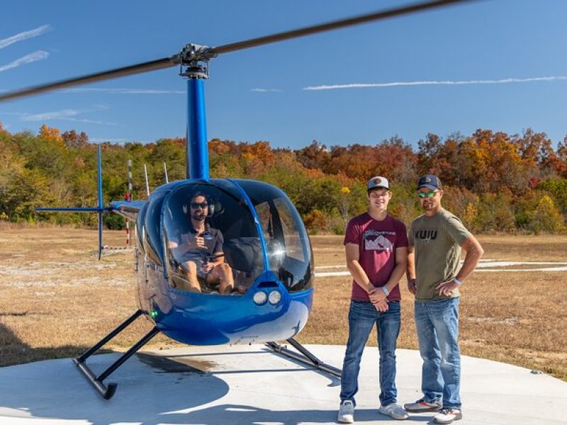 Helicopter Ride in Smoky Mountain Pigeon Forge Strip Tour