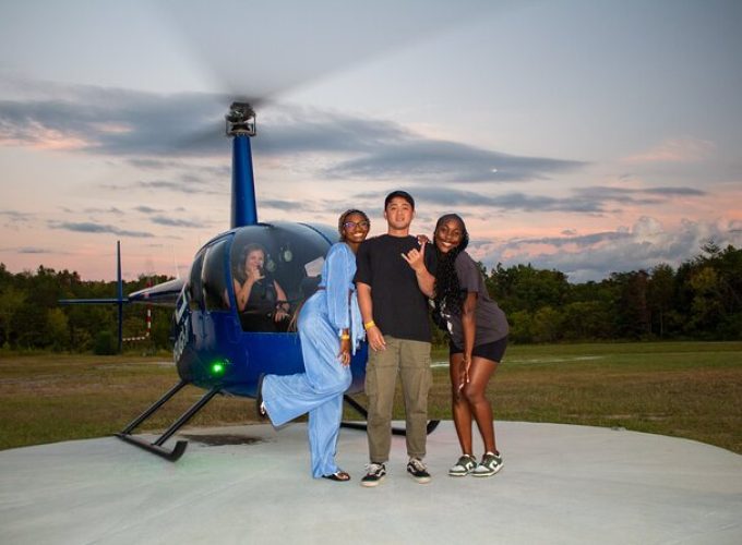 Helicopter Ride in Smoky Mountain Sevierville Mountain Jumper