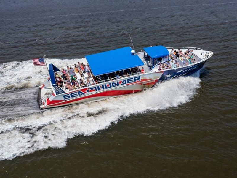 Sea Thunder Cruise-2 Hour Tour Surrounded by Dolphins in S.C