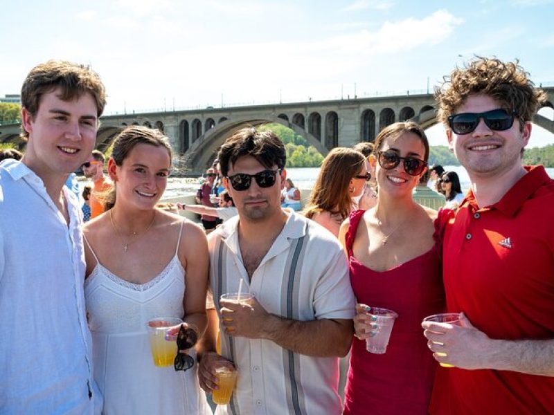 Day, Sunset, or Night Party Yacht Cruise along Potomac River