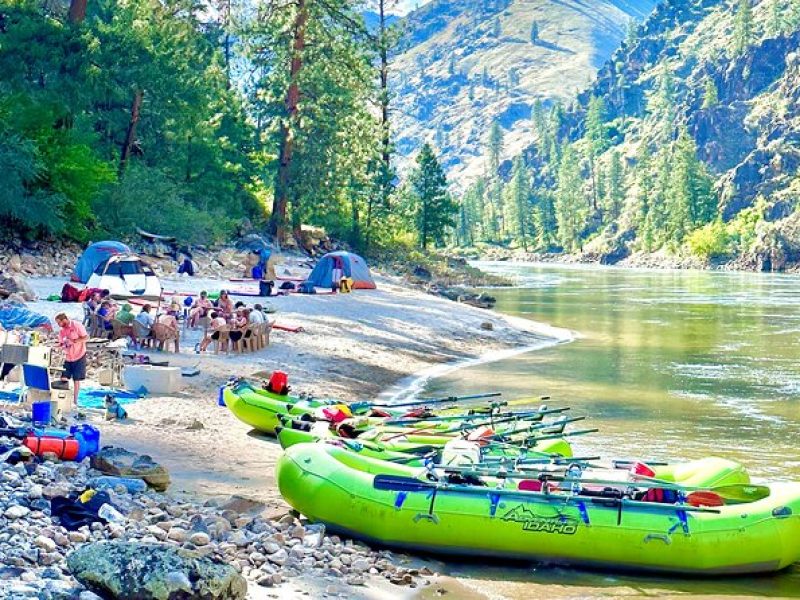 5 Day Main Salmon Rafting Tour with Meals Included