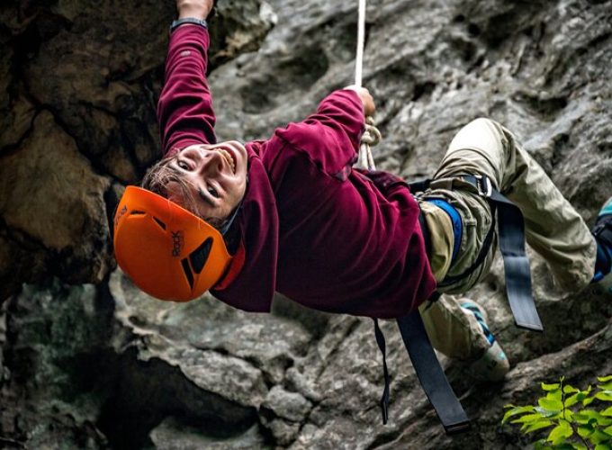 Group Rock Climbing in Interstate Park