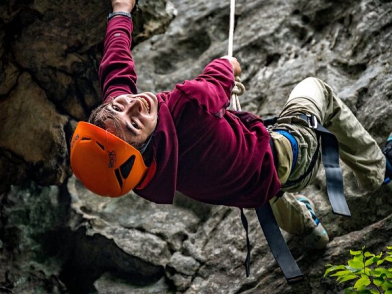 Group Rock Climbing in Interstate Park