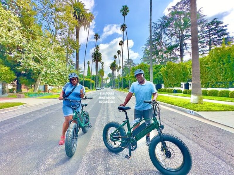 Private E-Bike Tour to Beverly Hills and Hollywood Sign