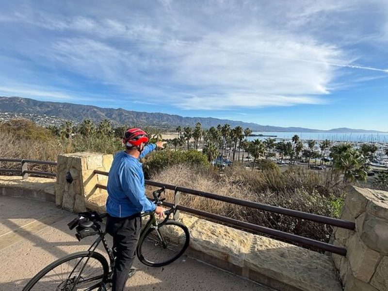 Private Guided Tour in Santa Barbara on Electric Bikes