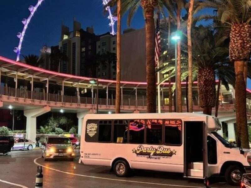 Private Legendary Party Bus Rental in Las Vegas