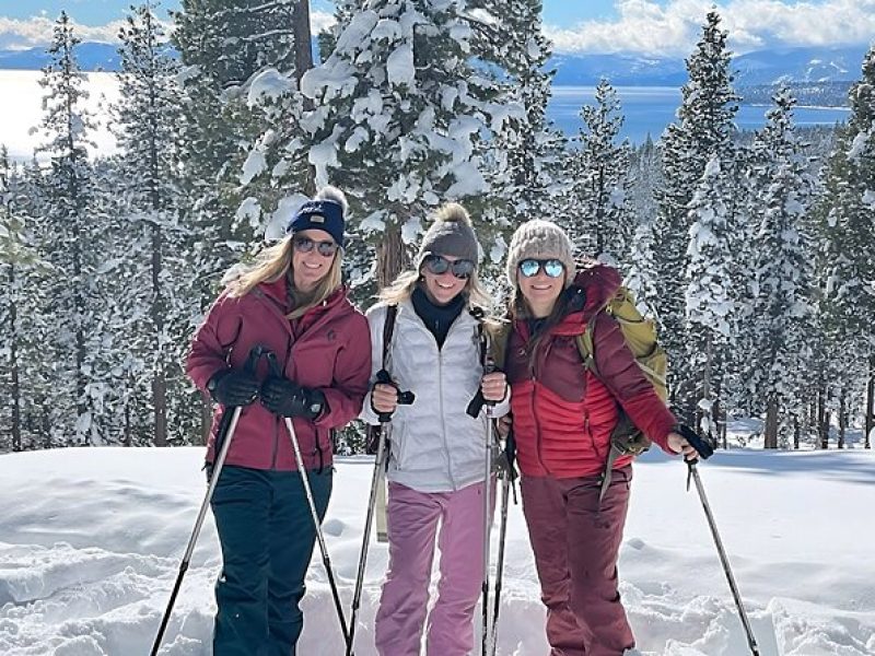 Snowshoe in the Lake Tahoe Mountains