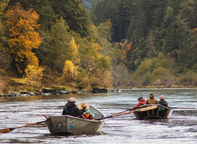 Whitewater Fishing and Rafting Experience in Rogue River