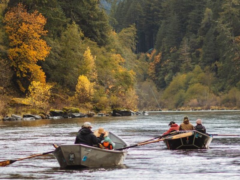 Whitewater Fishing and Rafting Experience in Rogue River