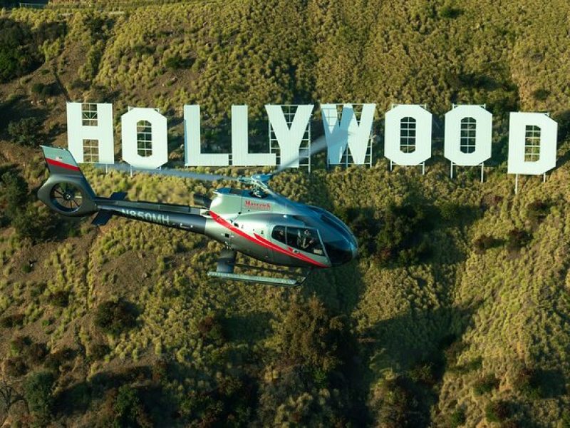 Hollywood and Beyond Helicopter Tour from Long Beach