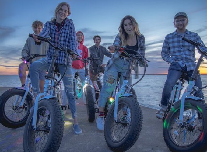 Sunset Glow Roll E-Bike Tour