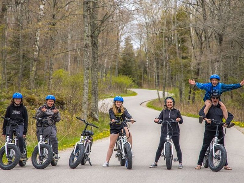 Cave Point and Whitefish Bay Dunes State Park Ebike Rental