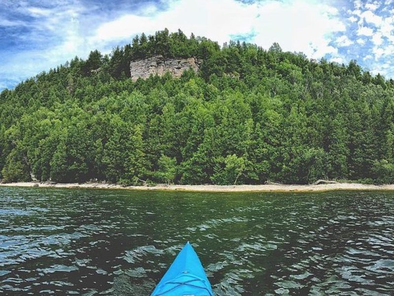 Death's Door Bluff Kayak Tour