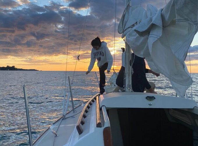 Private Sunset Sailing in Hamlin Beach