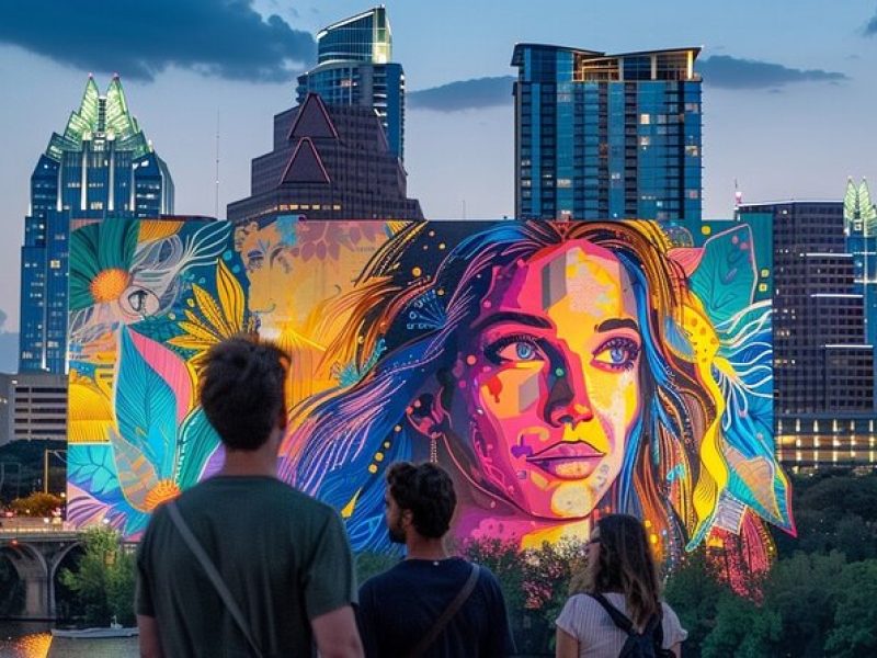 Austin Mural and Instagram Tour by Electric Pedicab