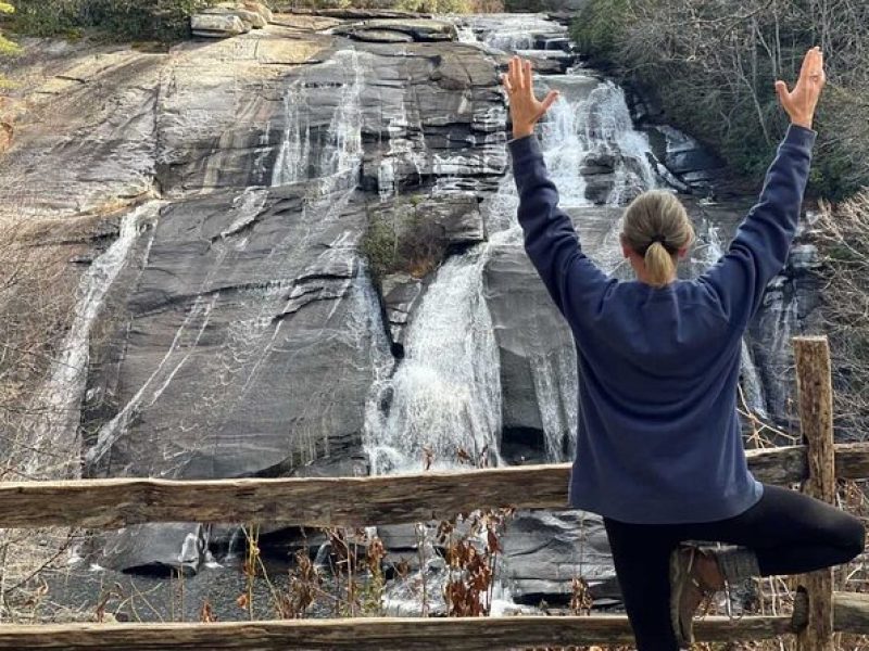 Asheville Waterfall Yoga Hike: Find Your Zen in Nature!