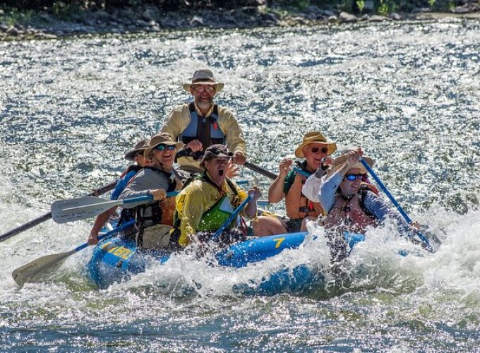 Half Day Guided Rafting Excursion in Wallowa River