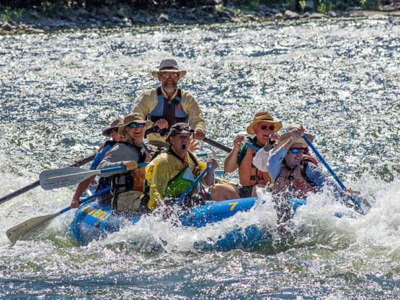 Half Day Guided Rafting Excursion in Wallowa River