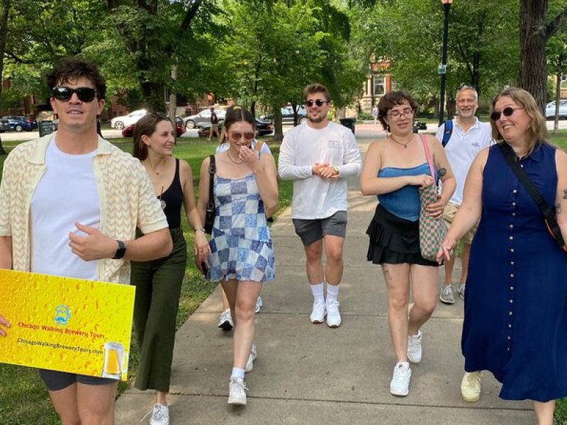 Chicago Walking Brewery Tour in Logan Square