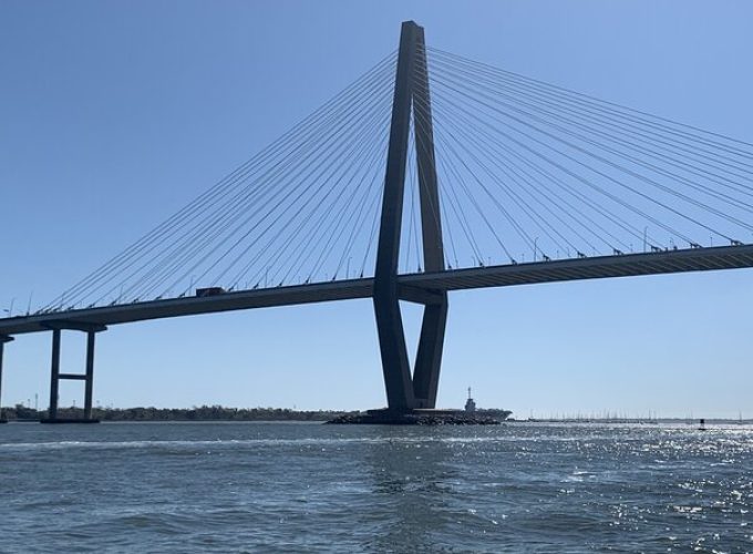 Charleston Harbor Sightseeing Boat Tour with Morris Island stop