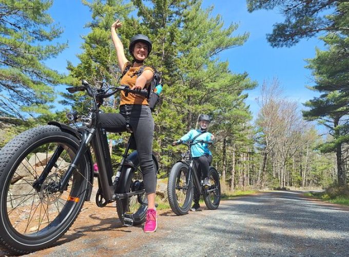 Fat Tire E-Bike Rental in Bar Harbor