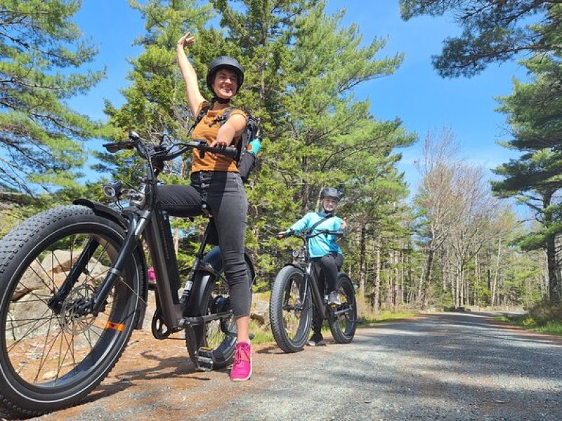 Fat Tire E-Bike Rental in Bar Harbor